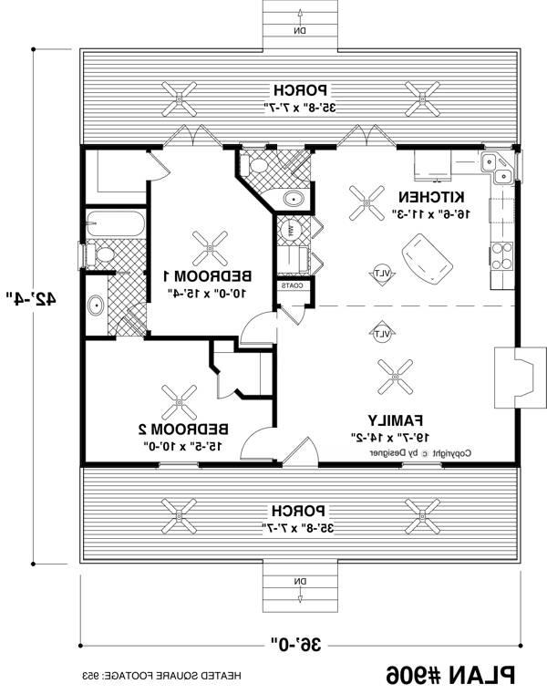 Floorplan image of The Mountain Brook House Plan